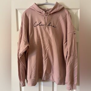 Columbia Dusty Pink Hoodie